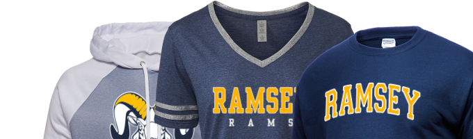 Ramsey High School Rams Apparel Store Prep Sportswear