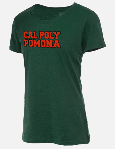 Cal Poly Pomona Broncos Women's Plus Size Letter Color Block