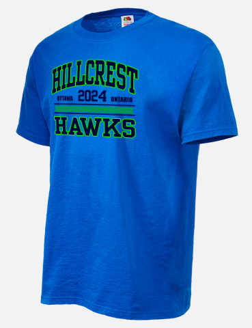 CLEARANCE - Hillcrest Basic Student T-Shirt - Sapphire – PMG