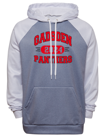 Gadsden High School Fanthread™ Men's Color Block Hooded Sweatshirt