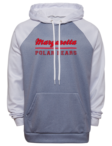 Margaretta High School Fanthread™ Men's Color Block Hooded Sweatshirt