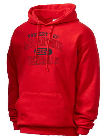 Douglas MacArthur High School JERZEES Unisex 8oz NuBlend® Hooded Sweatshirt