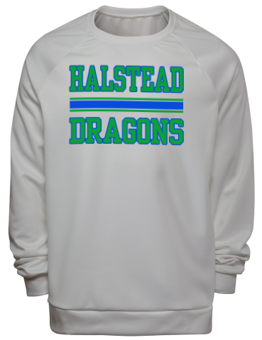 Halstead High School <NameForPrint> <mascot> Fanthread Men's Origin Crew Sweatshirt