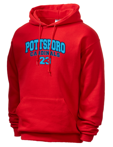 Pottsboro High School JERZEES Unisex 8oz NuBlend® Hooded Sweatshirt