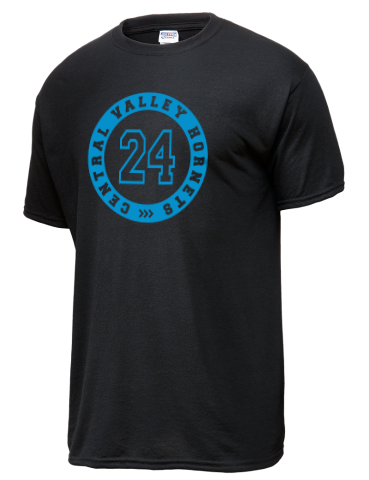 CENTRAL VALLEY HORNETS YOUTH BASKETBALL JERZEES Men's Dri-Power Sport T-shirt