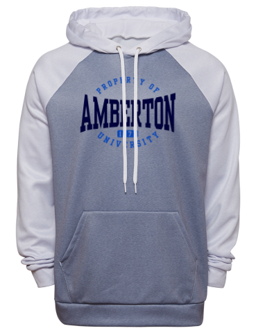 Amberton University Fanthread™ Men's Color Block Hooded Sweatshirt