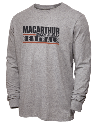 Douglas MacArthur High School Russell Athletic Men's Long Sleeve T-Shirt