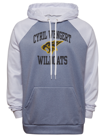 Cyril Wengert Elementary School Fanthread™ Men's Color Block Hooded Sweatshirt