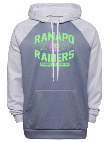 Ramapo High School Fanthread™ Men's Color Block Hooded Sweatshirt