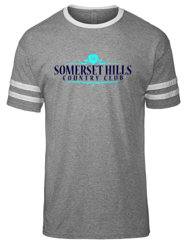 Somerset Hills Country Club NJ - Imperial - White / Blue - Bucket Hat XL