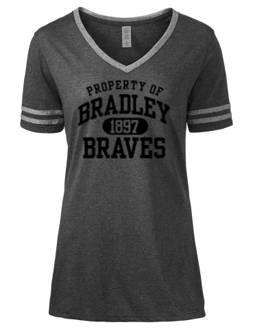 Bradley University Braves BU NCAA Crewneck College Sweater S M L XL 2XL  (XXL) Heather Grey at  Men's Clothing store