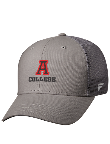 Anoka Tech College Embroidered Fanthread Mesh Back Ball Hat