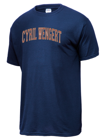 Cyril Wengert Elementary School JERZEES Men's Dri-Power Sport T-shirt