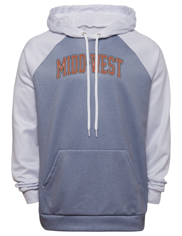 Midd-West High School Fanthread™ Men's Color Block Hooded Sweatshirt
