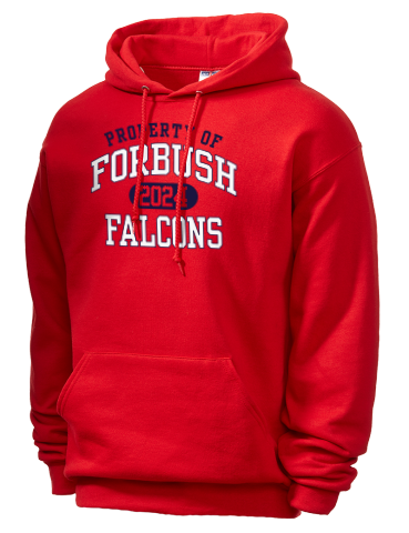 Forbush High School JERZEES Unisex 8oz NuBlend® Hooded Sweatshirt