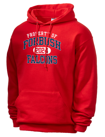 Forbush High School JERZEES Unisex 8oz NuBlend® Hooded Sweatshirt