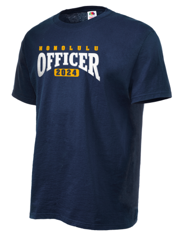 Honolulu Police Department Fruit of the Loom Men's 5oz Cotton T-Shirt