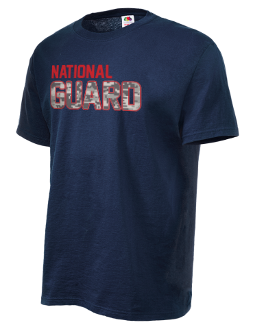 Army National Guard Fruit of the Loom Men's 5oz Cotton T-Shirt