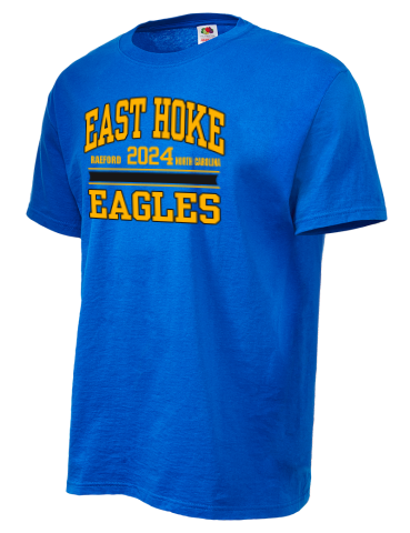 East Hoke Middle School Fruit of the Loom Men's 5oz Cotton T-Shirt
