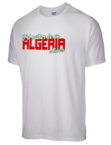 Algeria JERZEES Men's Dri-Power Sport T-shirt