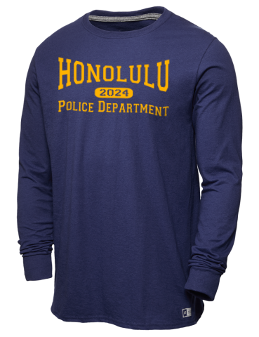 Honolulu Police Department Russell Athletic Men's Long Sleeve T-Shirt