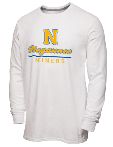 Negaunee High School Russell Athletic Men's Long Sleeve T-Shirt
