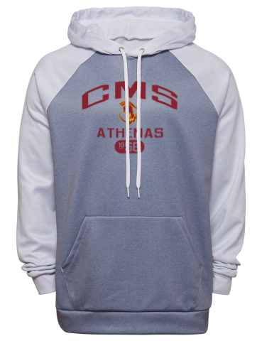 Claremont-Mudd-Scripps Women's Athletics Fanthread™ Men's Color Block Hooded Sweatshirt