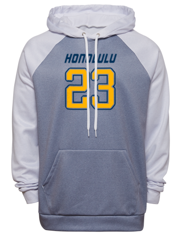 Honolulu Police Department Fanthread™ Men's Color Block Hooded Sweatshirt