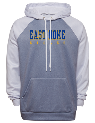 East Hoke Middle School Fanthread™ Men's Color Block Hooded Sweatshirt