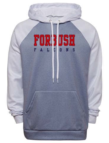 Forbush High School Fanthread™ Men's Color Block Hooded Sweatshirt