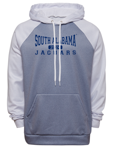 University of South Alabama Fanthread™ Men's Color Block Hooded Sweatshirt